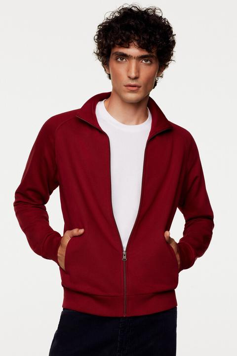 Image du produit Hakro Veste Sweat College bordeaux Gr.S (S)