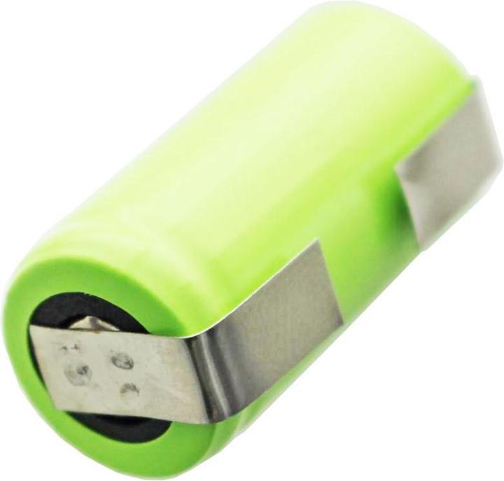 Image du produit AccuCell Akku 2/3AA mit Lötfahne U-Form (1 pcs, 2/3 AA, 650 mAh, Batterie)