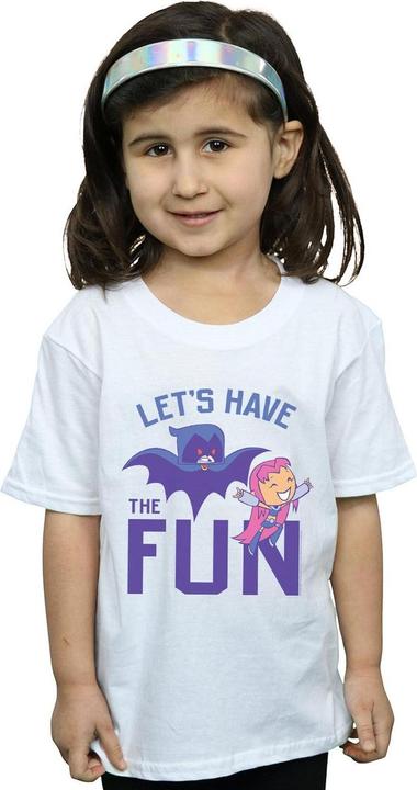 Immagine prodotto Teen Titans Go Let's Have The Fun Maglietta Ragazze (152, 158)