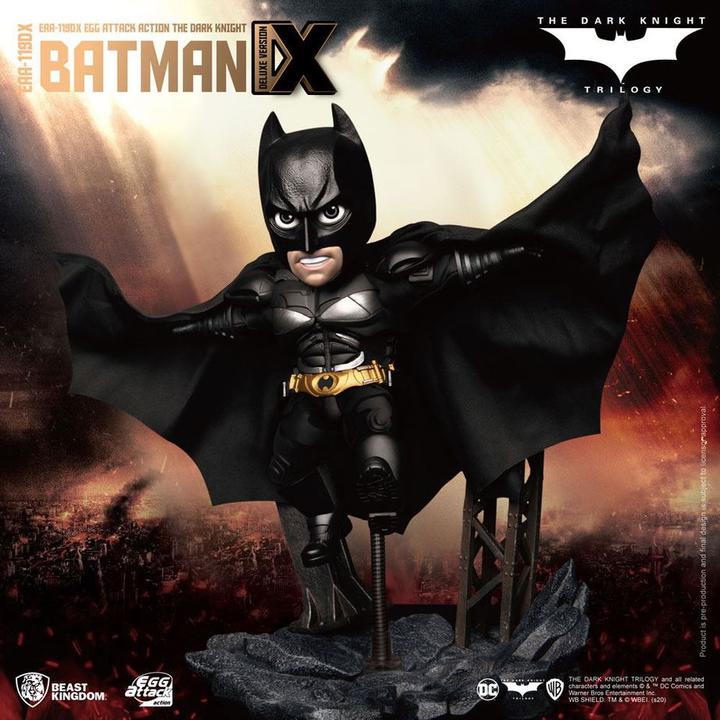 Immagine prodotto Beast Kingdom DC Comics: Il Cavaliere Oscuro - Figura d'azione Deluxe di Batman da 6 pollici