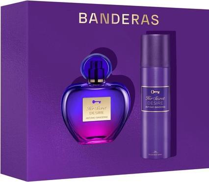 Produktbild Antonio Banderas Banderas Parfums Her Secret Desire Geschenkset für Frauen Floraler und fruchtiger Duft Vanille und (Parfum set)