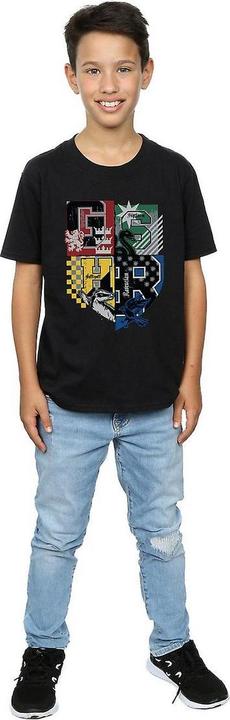 Produktbild Boys Hogwarts Houses Cotton T-Shirt (140, 146)