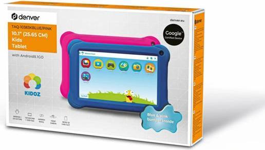 Actual product image Denver Taq-10383K (WLAN only, 10.10", 16 GB, Blue, Pink)