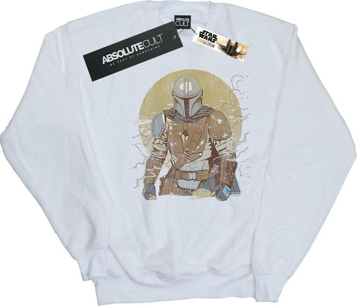 Image du produit Star Wars - Sweat THE MANDALORIAN DISTRESSED WARRIOR - Homme (XXL)