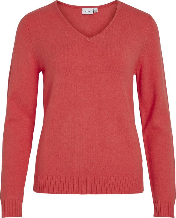 Vila V-Ausschnitt- Strickpullover