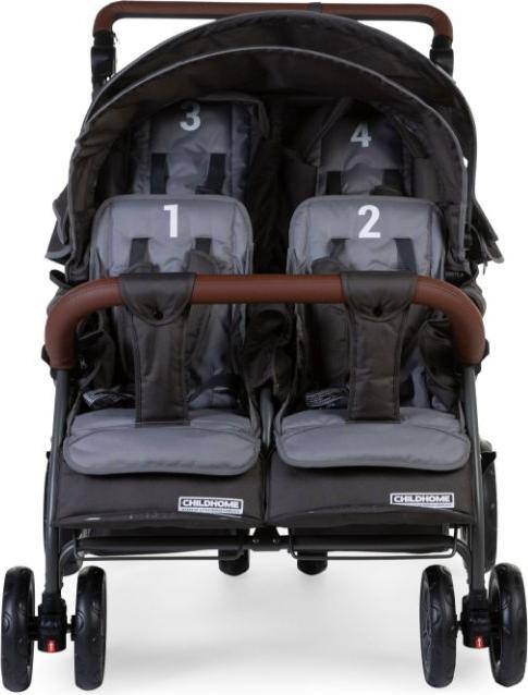 Produktbild Childhome Vierlingsportwagen