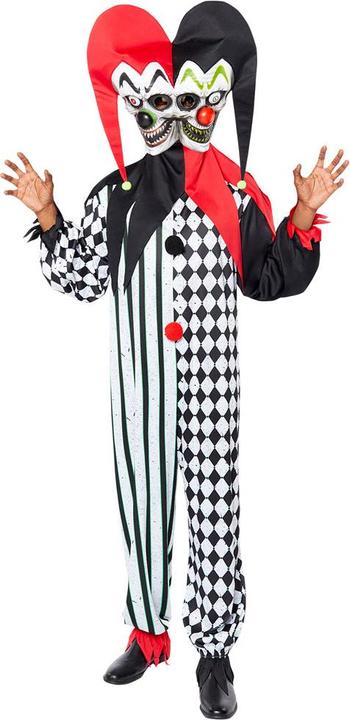 Produktbild Amscan Two Face Horror Harlekin Herrenkostüm (L)