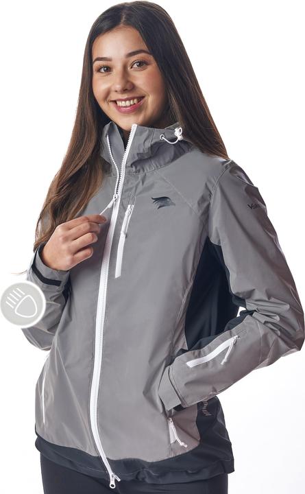 Valkental Funktionale & reflektierende Softshelljacke für Outdooraktivitäten - Damen