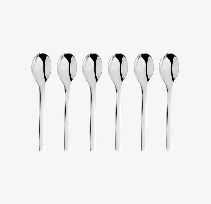 Produktbild WMF Espressolöffel Set 6tlg 11cm Nuova Edelstahl poliert (6 Stück, Löffel)
