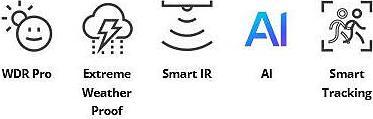 Actual product image Vivotek SUPREME SD9394-EHL Speed Dome IP Camera, 8MP, Outdoor, IR 250M, 32x Zoom (3840 x 2160 pixels)