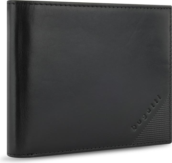 Actual product image Bugatti Nobile wallet RFID protection leather 12 cm