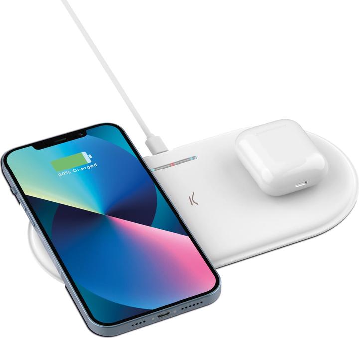 Actual product image KSIX WIRELESS CHARGING 2-IN-1 (30 W)