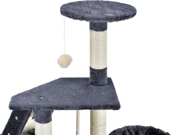 Immagine prodotto Juskys Sams Pet tiragraffi Buffy (118 cm, Grigio)