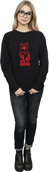 Actual product image Scooby Doo Womens/Ladies Crazy Cool Sweatshirt (S)