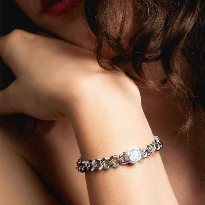 Immagine prodotto Lotus Bracelet (20.50 cm, Acciaio inossidabile)