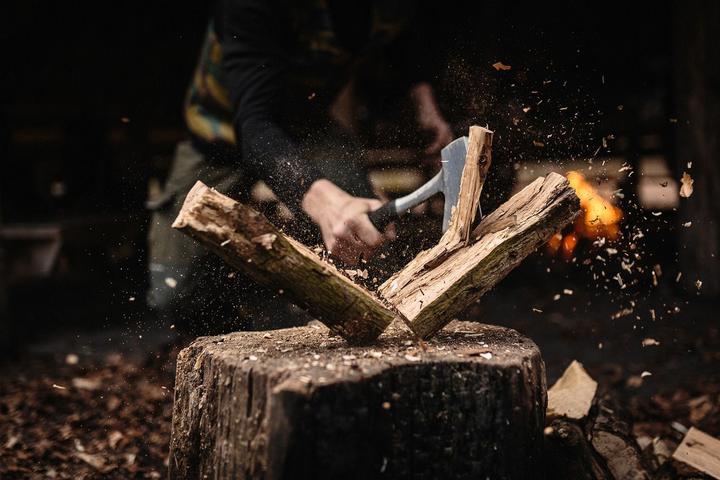Actual product image Ochsenkopf All-steel hatchet