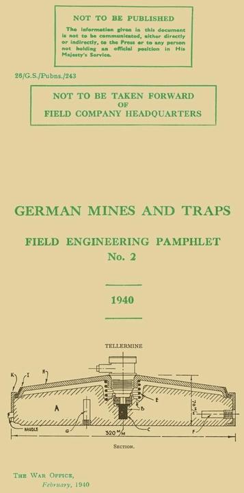 Image du produit German Mines And Traps (Anglais, Le bureau de guerre, 2022)