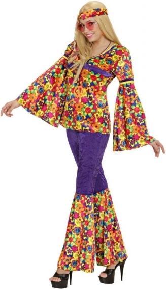 Produktbild Widmann Blumiges Hippiekostüm (XL)