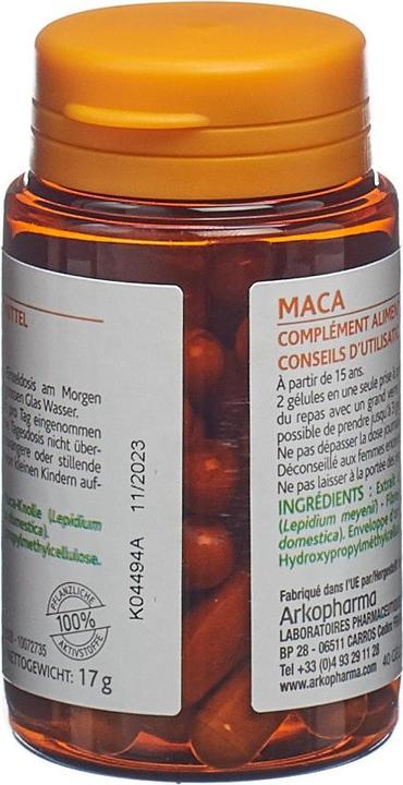 Produktbild Arkopharma Arkocaps Bio Maca Kapseln (40 Stück, Kapseln, 41 g)