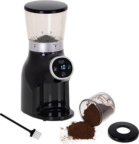 Produktbild Adler AD 4450 Burr coffee grinder, Black (EU-Stecker)