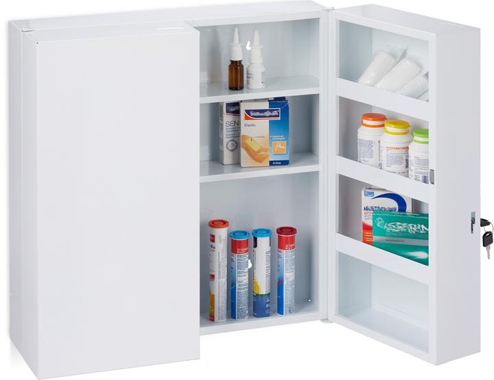Produktbild Relaxdays Medizinschrank (52.5 x 19.5 x 53 cm)