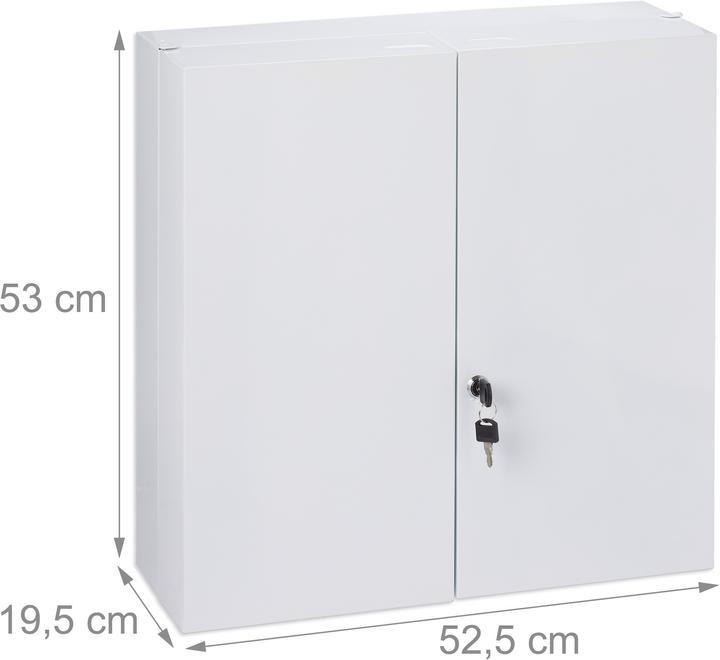 Produktbild Relaxdays Medizinschrank (52.5 x 19.5 x 53 cm)
