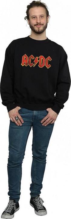 Immagine prodotto AC/DC Felpa baggy in cotone con logo (XL)