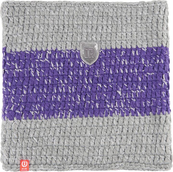 Grey Melange-Royal Purple