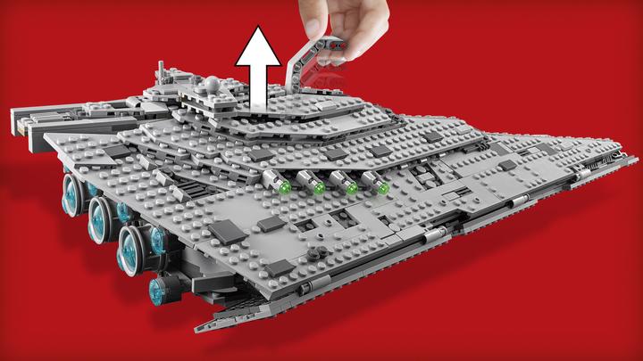 Produktbild LEGO First Order Star Destroyer (75190, LEGO Star Wars)