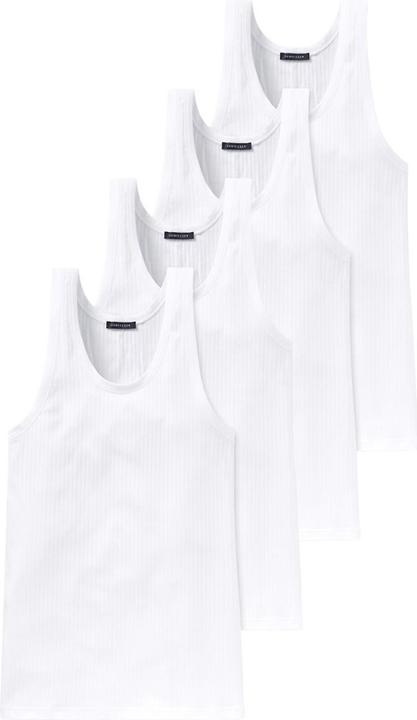 Produktbild Schiesser 4er Pack Cotton Essentials Authentic Unterhemd (XXL)