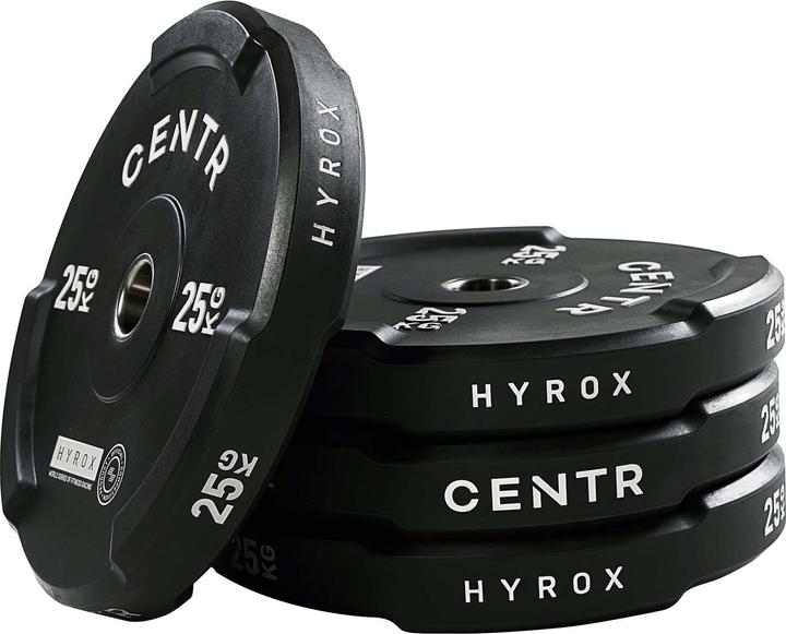 Immagine prodotto Centr x Piastra paracolpi ad incastro HYROX Competition - 25 kg (1 x 25 kg)