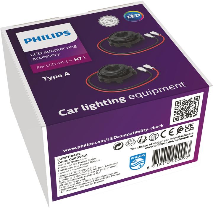 Immagine prodotto Philips Portalampada per auto 11184X2 Presa PX26d Tipo (lampadina auto) H7 (H7)