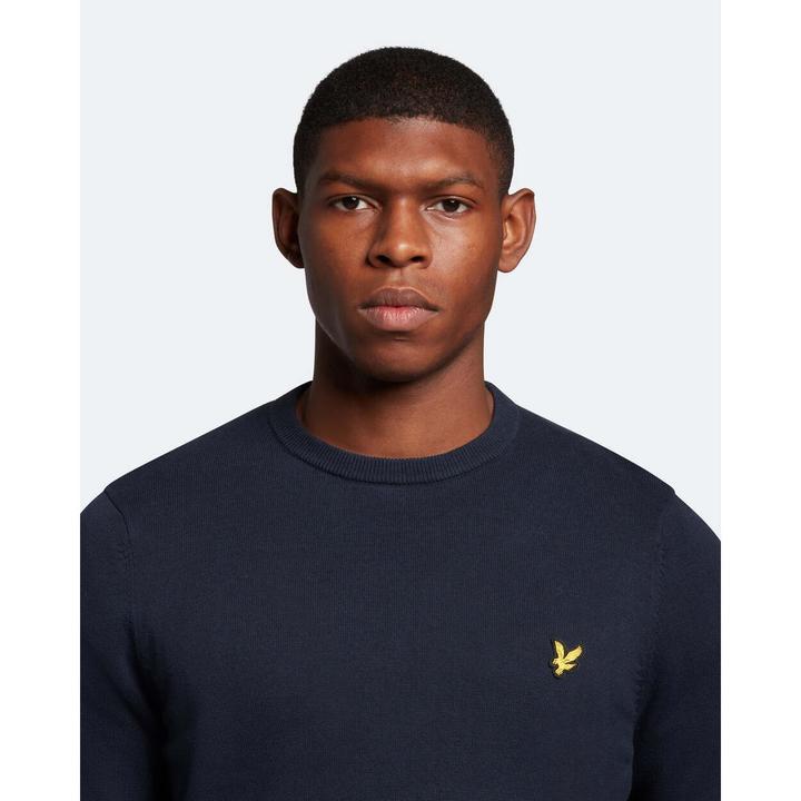 Actual product image Lyle and Scott Cotton round neck sweater (M)