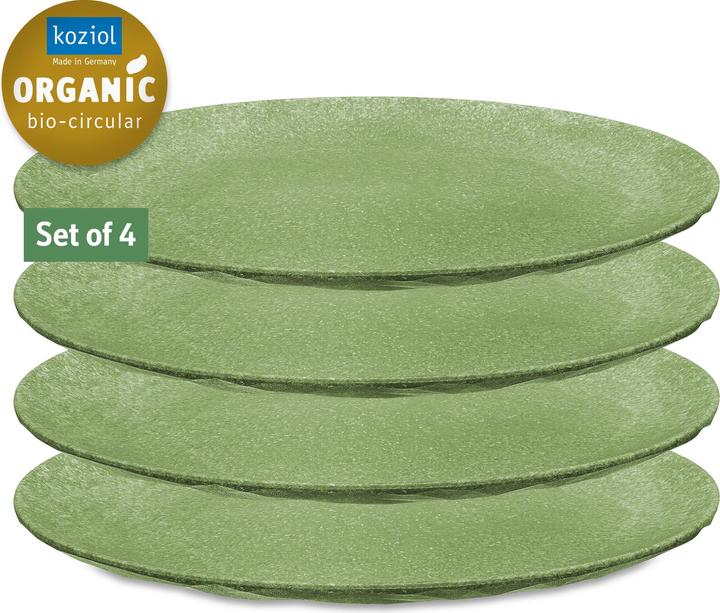 Produktbild Koziol Speiseteller Club 4 Stück, Grün (4 x, 26 cm)