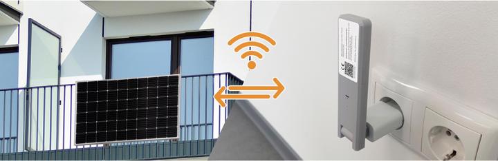 Actual product image Solar WiFi Stick TX-247