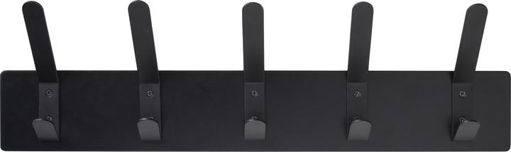 Actual product image Schou Coat rail 5 hooks, black