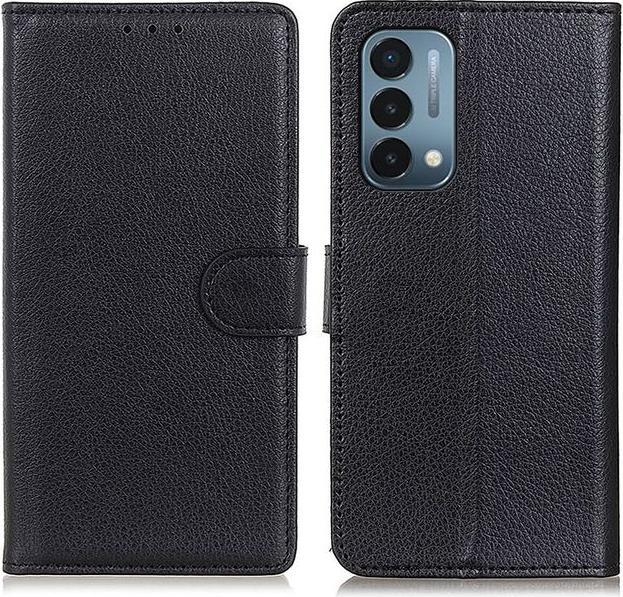 Actual product image MU Classic Litchi Leather Bookcover Series (OnePlus North N200 5G)