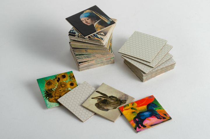 Produktbild Meisterwerke der Kunst - Das Mem.550812 (Deutsch)