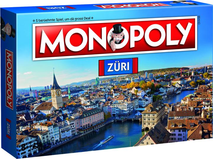 Actual product image Monopoly Zurich (German)