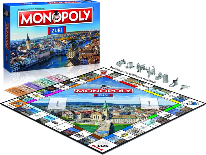 Actual product image Monopoly Zurich (German)