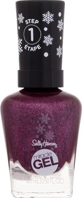 Actual product image Sally Hansen Miracle Gel Sugar Plum Kisses Long Lasting Gel-Like Formula (Gel-Effect Nail Polish)