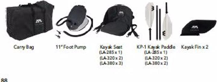 Image du produit Aqua Marina Laxo-320 Kayak 2 personnes (2 pers.)
