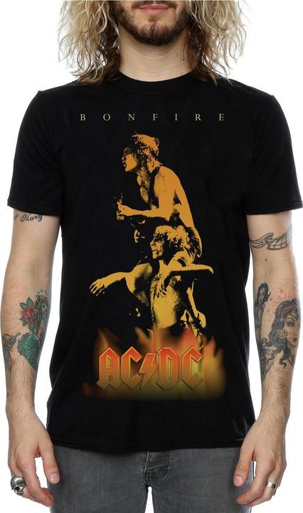 Image du produit AC/DC - T-shirt BONFIRE COVER - Homme (S)
