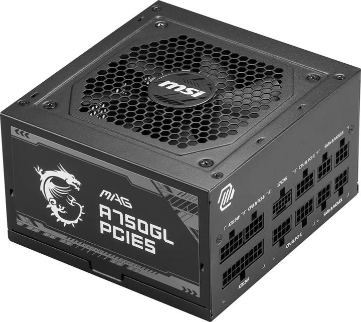 Actual product image MSI MAG A750GL PCIE5 (750 W)