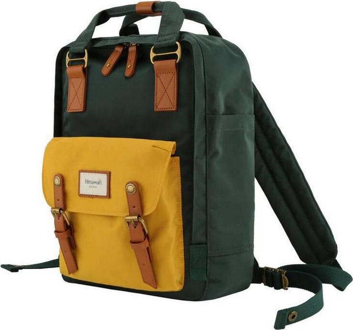 Himawari 188L 14" laptop backpack (green-yellow) (16 l)