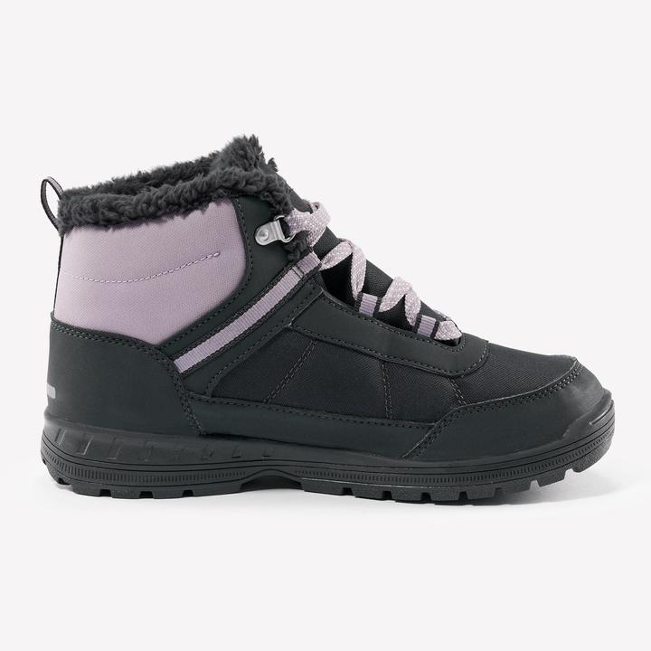 Immagine prodotto Quechua Scarpe invernali per bambini taglia 35-38 stringate, calde, impermeabili, da trekking - SH100 (38)