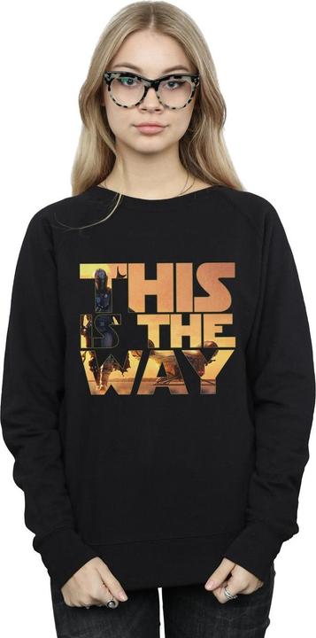 Immagine prodotto Star Wars The Mandalorian The Way Poster Text Felpa Donna (XXL)