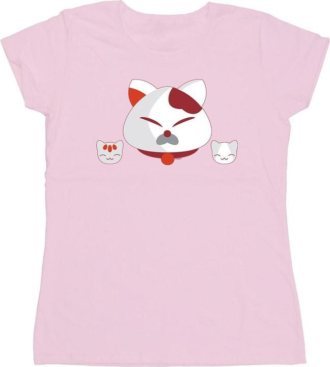Actual product image Disney Womens/Ladies Big Hero 6 Baymax Kitten Heads Cotton T-Shirt (L)