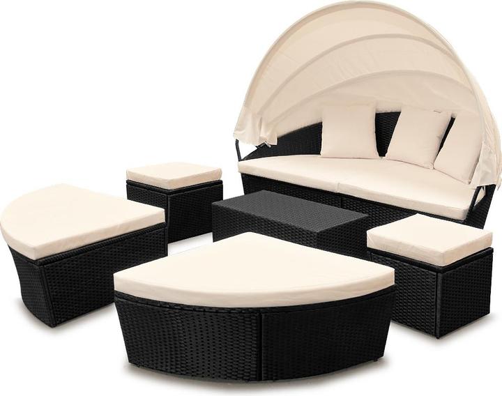 Produktbild Casaria Poly Rattan Sonneninsel