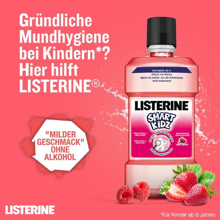 Image du produit Listerine Kids Berry (500 ml, Bains de bouche)